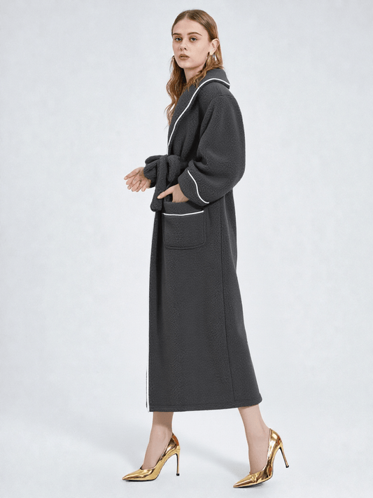Robe de chambre chaude femme grande taille - Ma robe de chambre