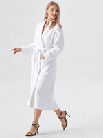 Robe de chambre coton gaufré - Vignette | Ma robe de chambre