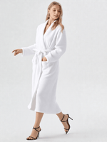 Robe de chambre coton gaufré - Vignette | Ma robe de chambre