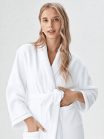 Robe de chambre coton gaufré - Vignette | Ma robe de chambre