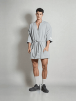 Robe de chambre courte homme polaire - Vignette | Ma robe de chambre