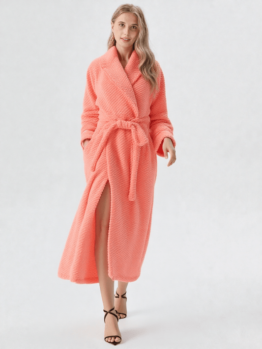 Robe de chambre femme courtelle longue - Ma robe de chambre