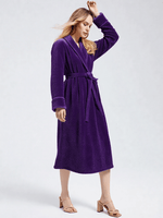 Robe de chambre femme en pilou - Vignette | Ma robe de chambre