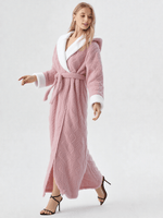 Robe de chambre femme en polaire - Vignette | Ma robe de chambre