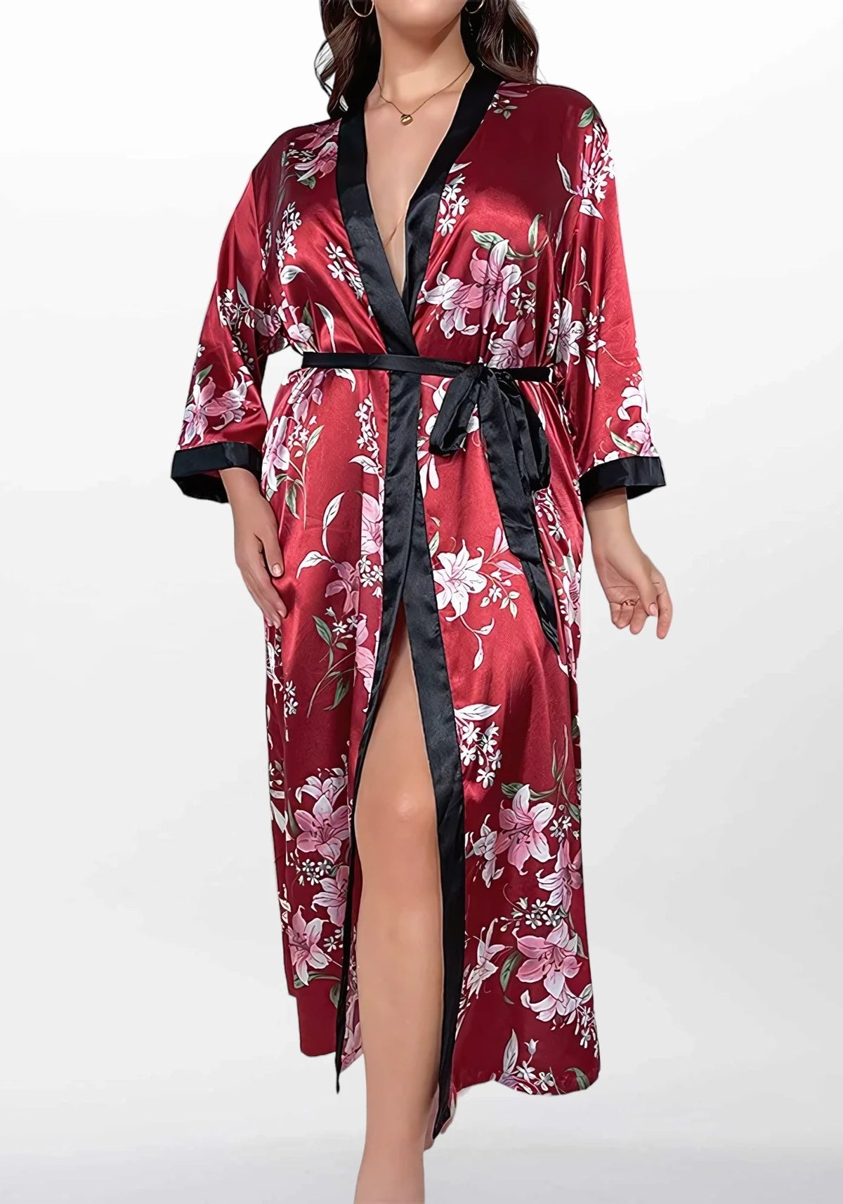 Robe kimono grande taille hotsell