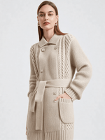 Robe de chambre laine et cachemire - Vignette | Ma robe de chambre