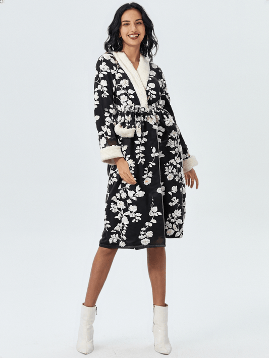 Robe de chambre longue femme luxe - Ma robe de chambre