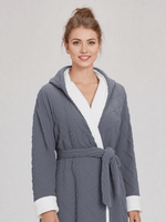 Robe de chambre longue polaire femme - Vignette | Ma robe de chambre