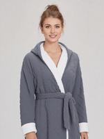 Robe de chambre longue polaire femme - Vignette | Ma robe de chambre