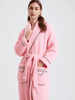 Robe de chambre matelassée polyester - Vignette | Ma robe de chambre