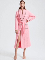 Robe de chambre matelassée polyester - Vignette | Ma robe de chambre