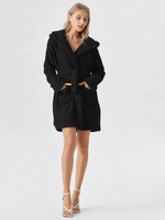 Robe de chambre polaire femme courte - Vignette | Ma robe de chambre