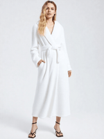 Robe de chambre polaire longue femme - Vignette | Ma robe de chambre