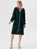 Robe de chambre zippée polaire - Vignette | Ma robe de chambre