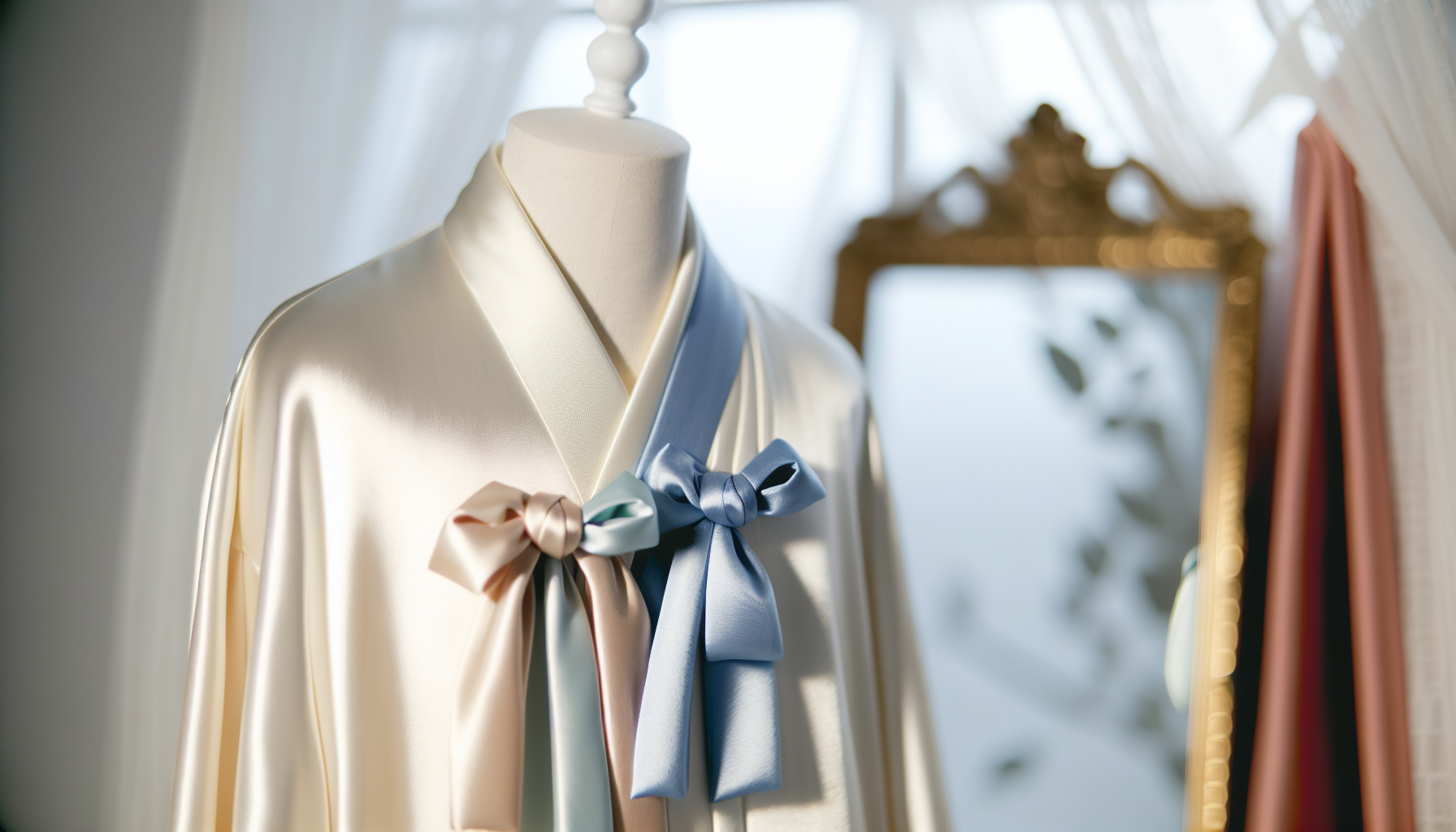 À quoi servent les rubans sur les robes de chambre ? Découvrez leurs utilités et secrets