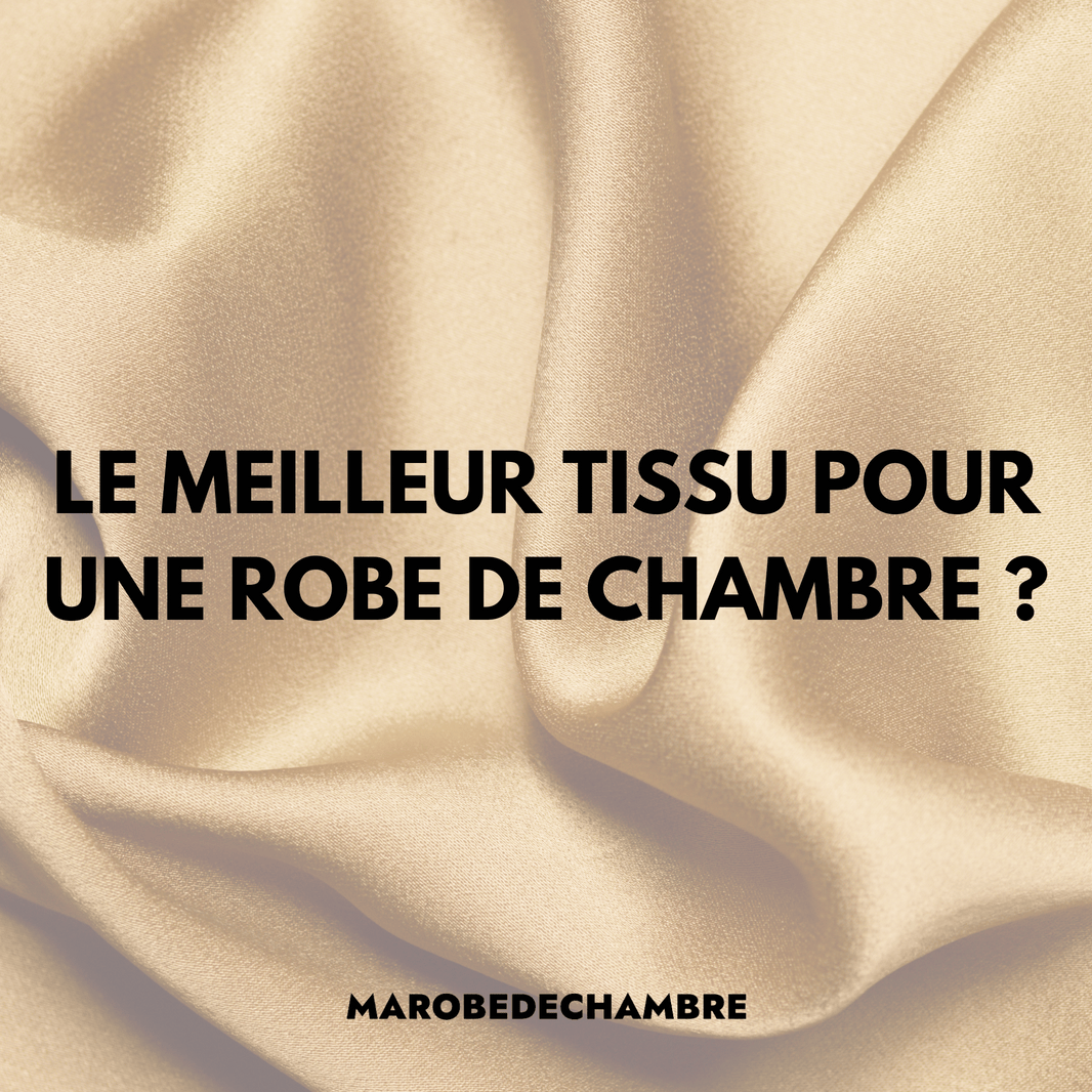 tissu pour robe de chambre