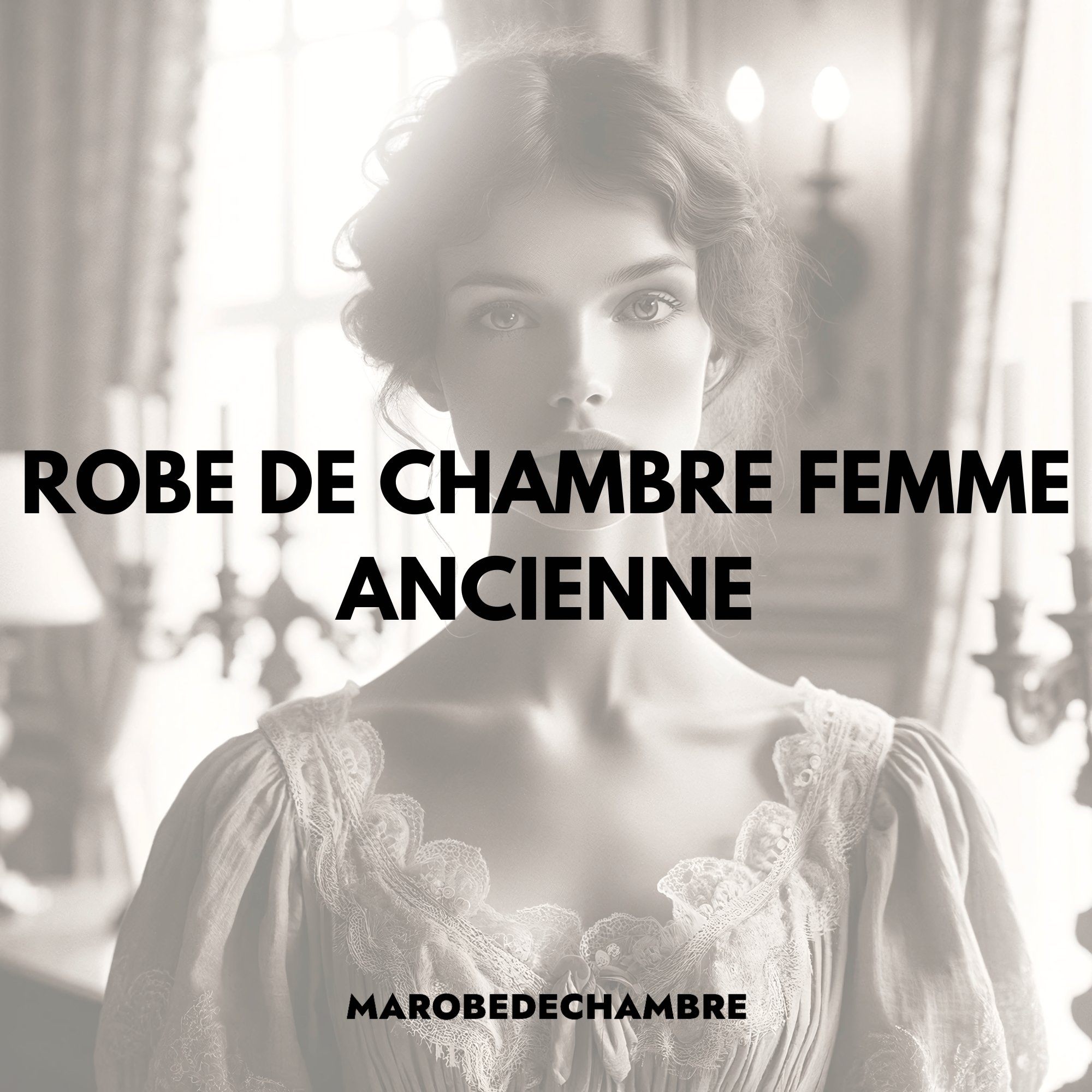 Robe de chambre femme ancienne : Élégance et confort à travers les âges - Ma robe de chambre