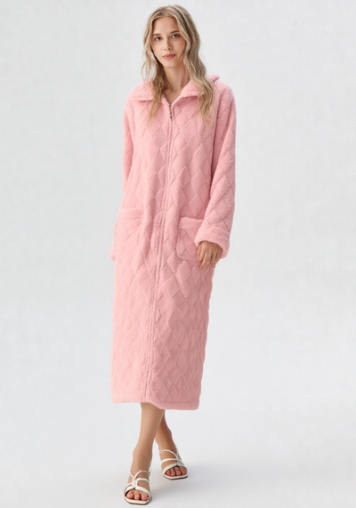 Robe de chambre avec zipper