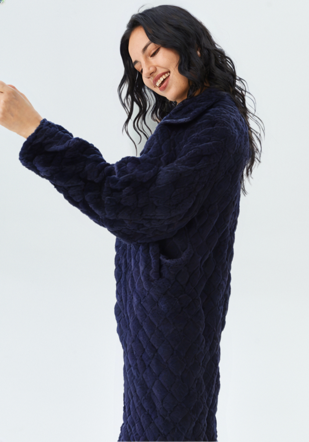 Flodxo Robe de chambre en polaire pour femme - Peignoir long et moelleux en flanelle - Chaud - Imprimé Flodxo Robe de chambre en polaire pour femme - Peignoir long et moelleux en flanelle - Chaud - Imprimé