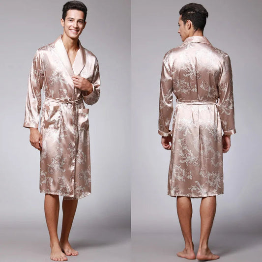 larobedechambre 3 / L Robe de chambre pour homme en soie