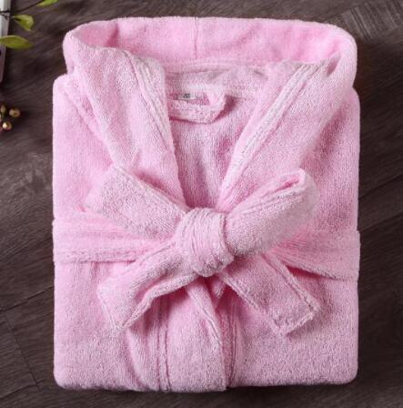 Robe de chambre enfant rose
