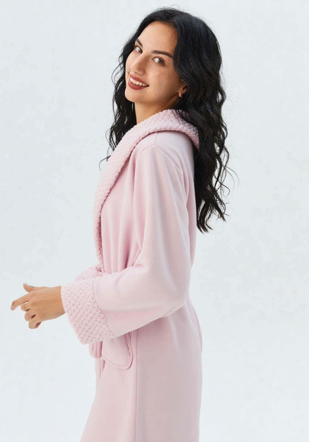 Robe de chambre femme polaire personnalisé