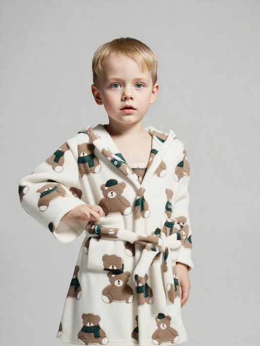 Robe de chambre chaude enfant