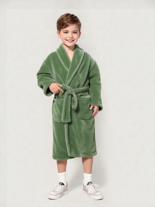 Robe de chambre chaude enfant