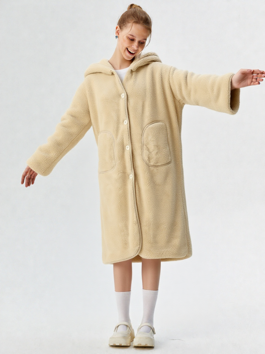 Robe de chambre en pilou pilou