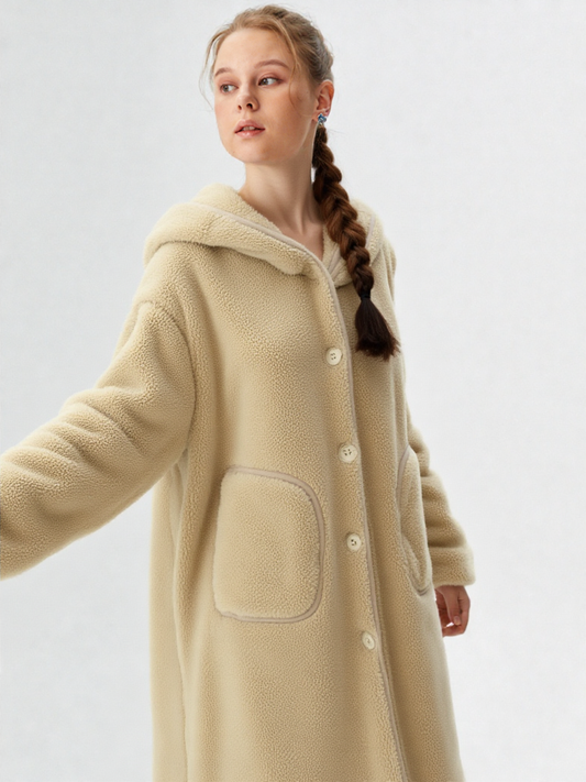 Robe de chambre en pilou pilou