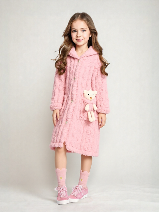 Robe de chambre fille 4 ans
