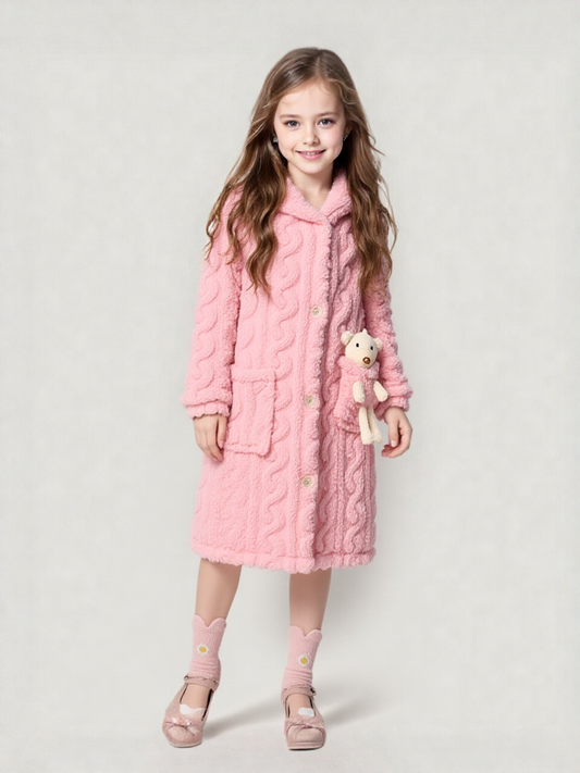 Robe de chambre fille 4 ans