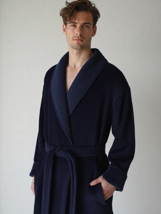 Robe de chambre homme douce et chaude