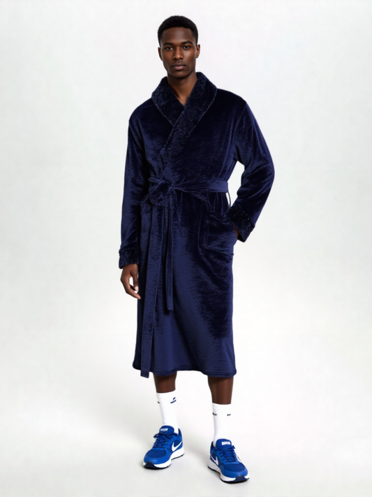 Robe de chambre homme longue