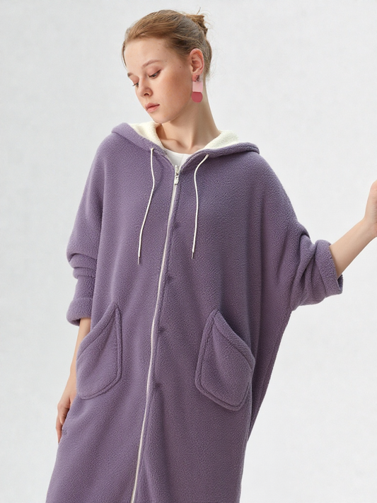 Robe de chambre polaire ado