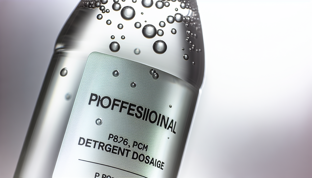 dosage détergent