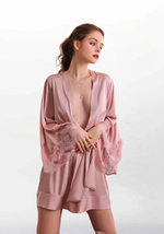 Kimono-Morgenmantel für Damen  - Vignette | Ma robe de chambre