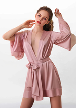 Kimono-Morgenmantel für Damen  - Vignette | Ma robe de chambre