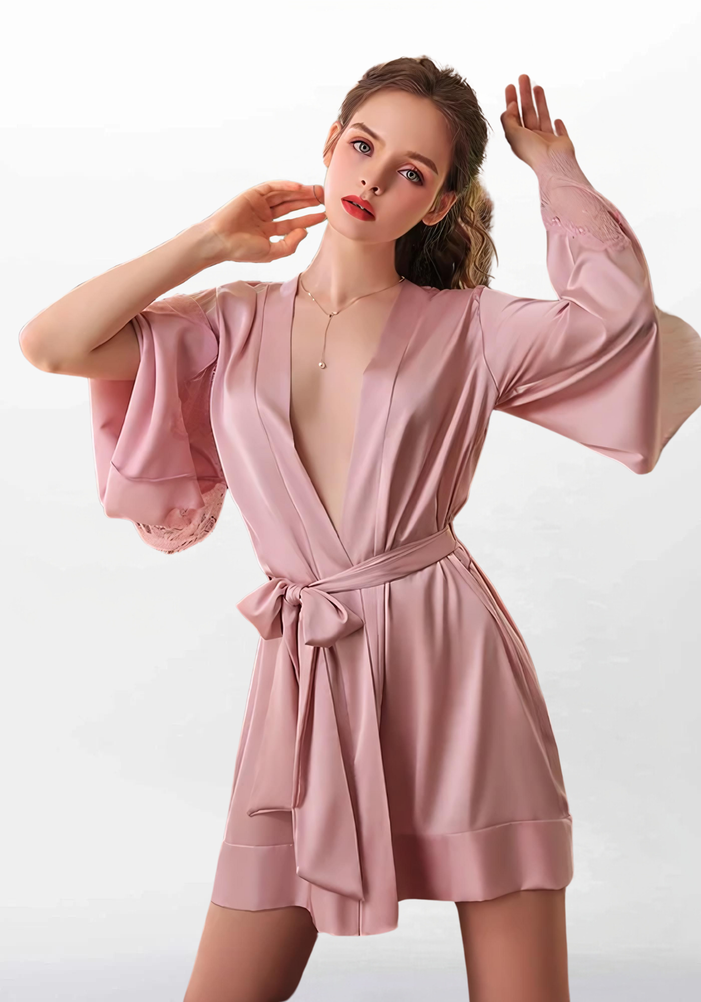 Kimono femme robe de chambre