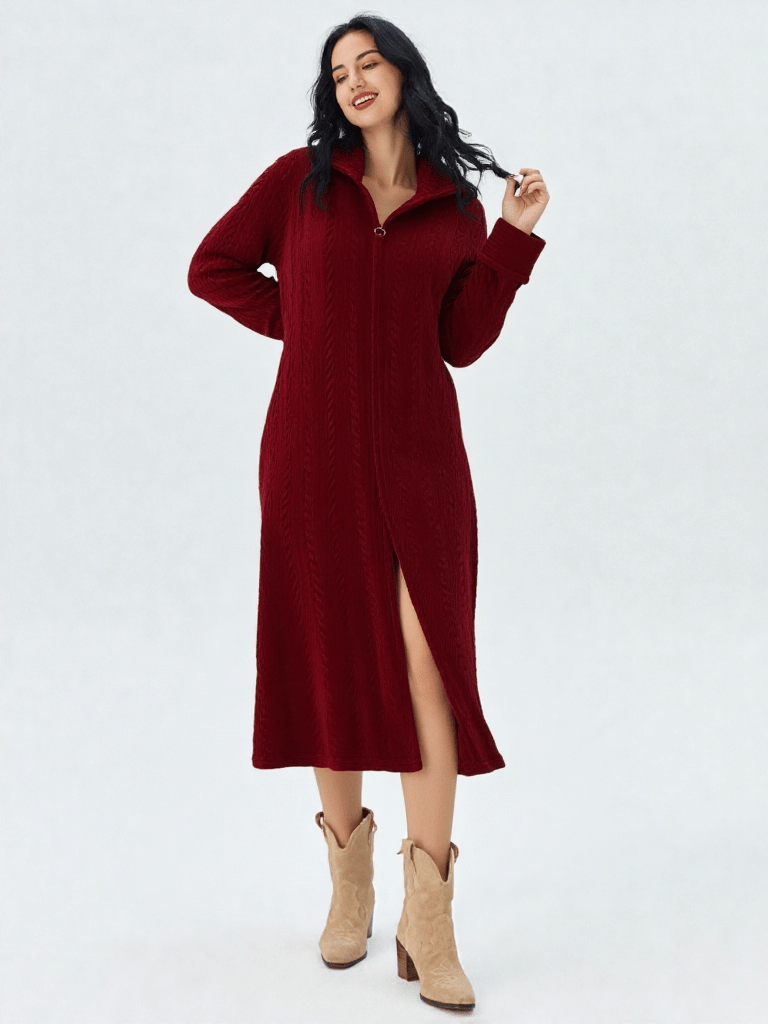 Longue robe de chambre femme - Ma robe de chambre