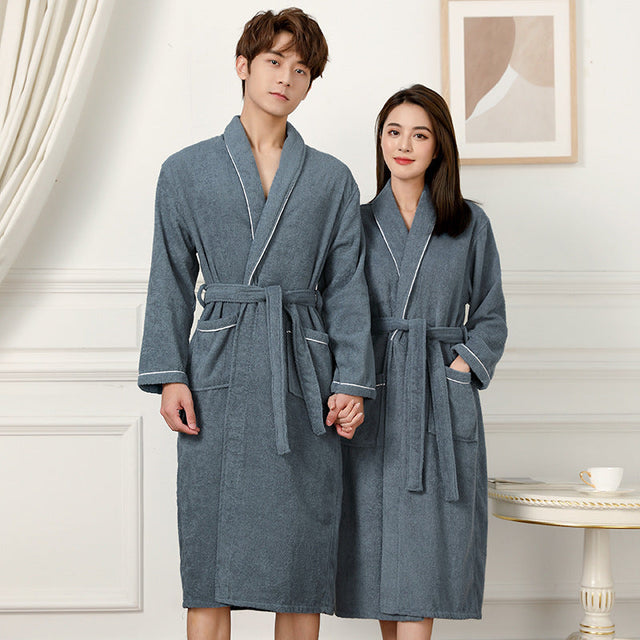Peignoir homme : la sortie de bain