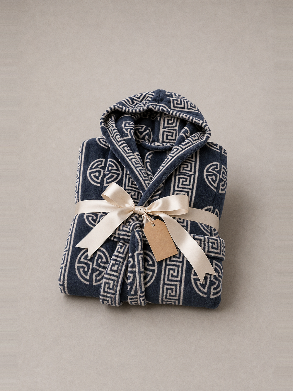 Peignoir de bain éponge homme avec capuche – idée cadeau