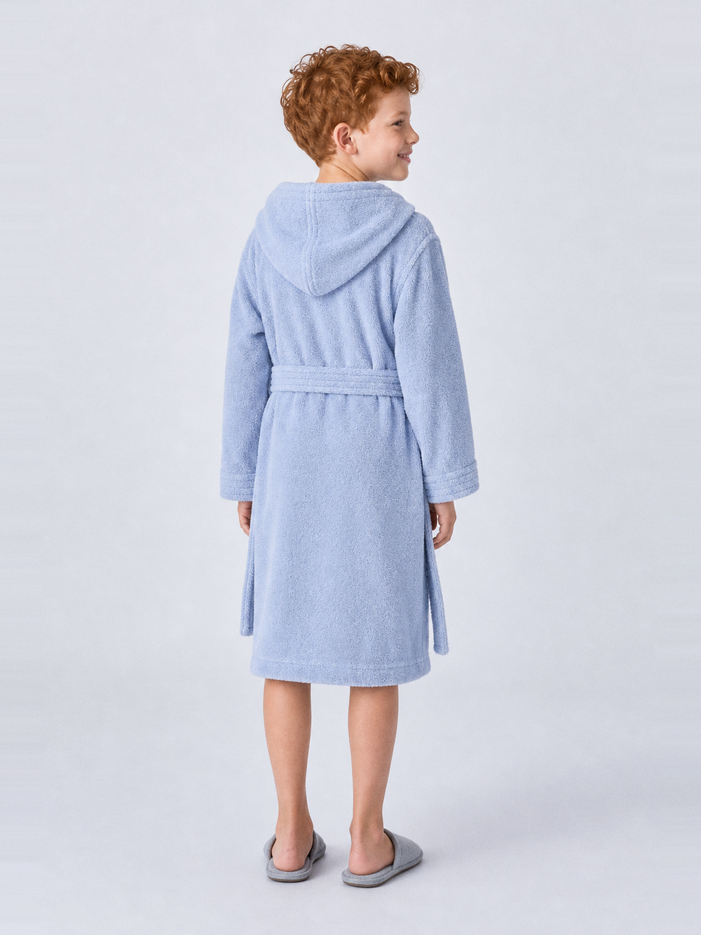 Peignoir éponge fille 10 ans – vue de dos