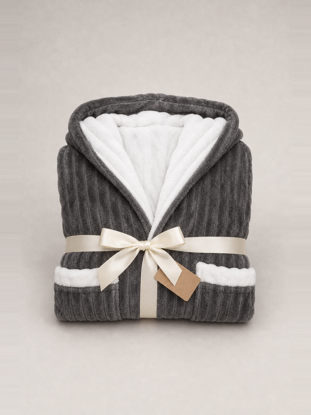 Peignoir homme capuche luxe – idée cadeau