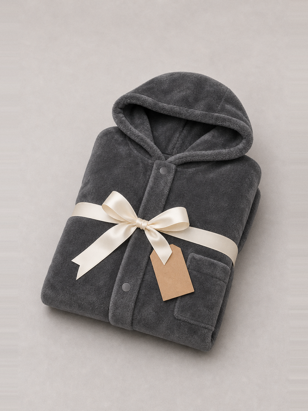 Peignoir poncho homme – idée cadeau