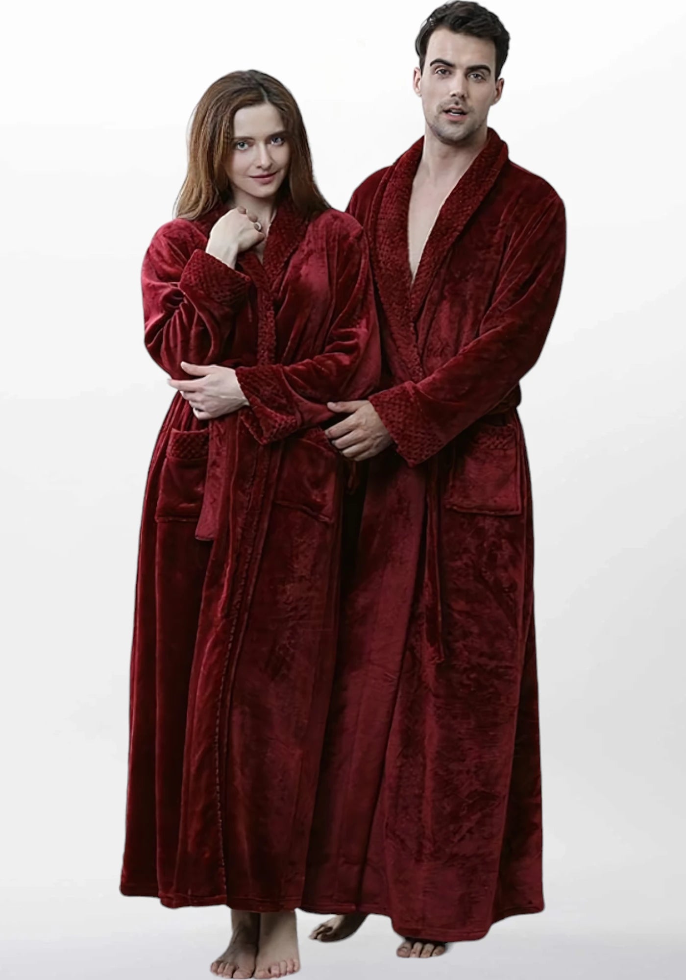 Polaire robe de chambre femme