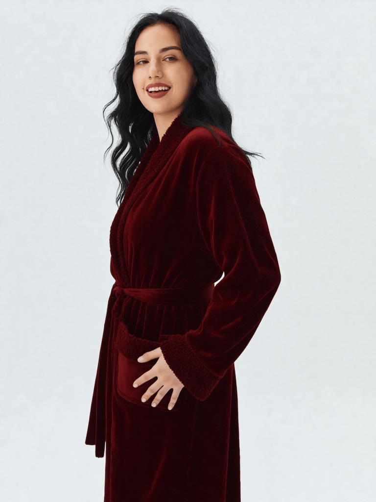 Polaire robe de chambre femme - Ma robe de chambre