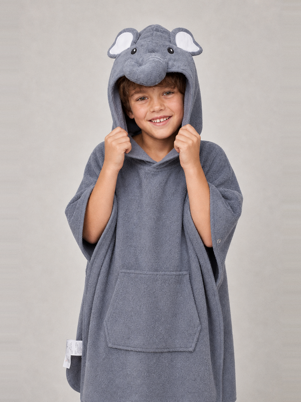 Poncho robe de chambre – capuche