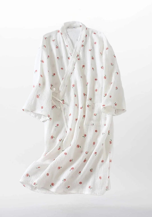 Robe de chambre 100% coton femme