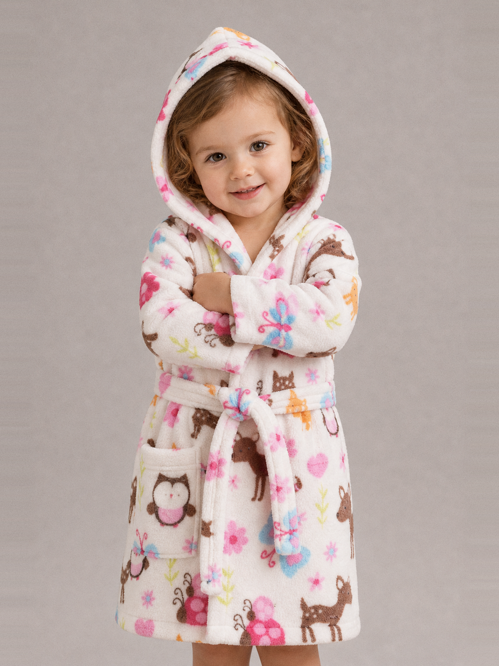Robe de chambre 2 ans – capuche
